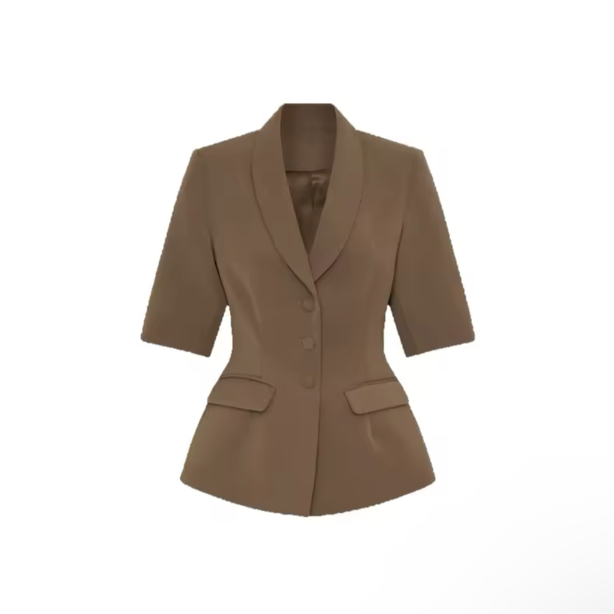 Cappuccino- Blazer zweiteiler